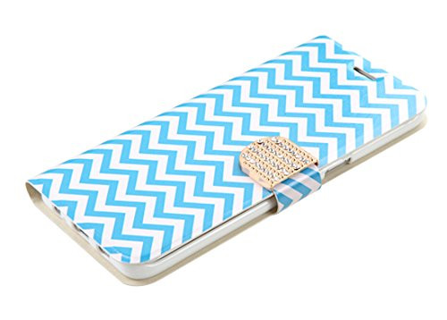 MyBat Wallet Case for Samsung Galaxy S6 Edge Plus - Retail Packaging - Blue