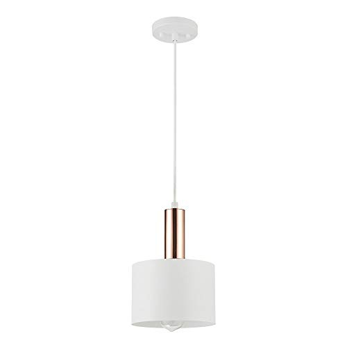 Globe Electric 60763 Novogratz x Globe Pendant, Matte White