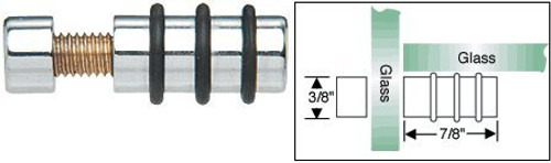 CRL Chrome Single Glass Shelf Support - 3110CH CRL Chrome Single Glass Shelf Support - 3110CH