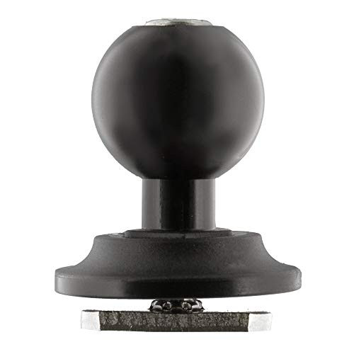 Scotty 1" Ball with Low Profile Track Mount, Black (0158)
