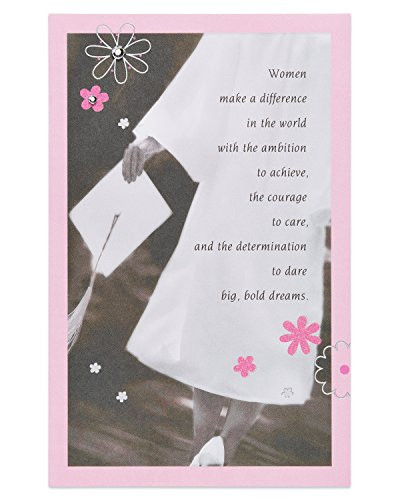 American Greetings Graduation Card for Her (Bold Dreams)