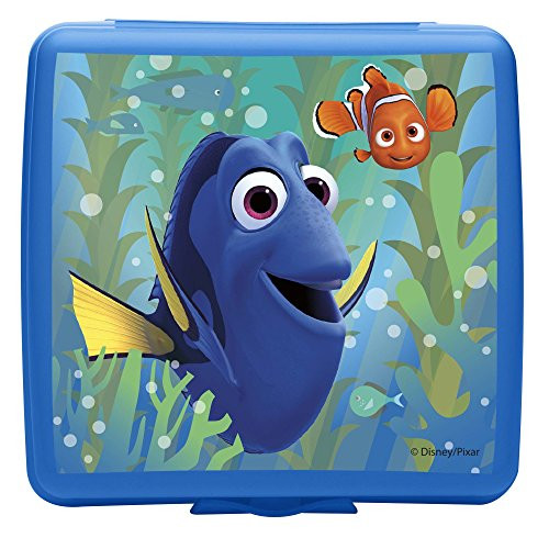 Zak Designs DRYB-0401 Finding Dory Reusable Sandwich Container, Dory & Nemo
