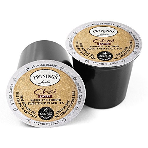 Twinings Chai Latte, Keurig K-Cups, 48 Count