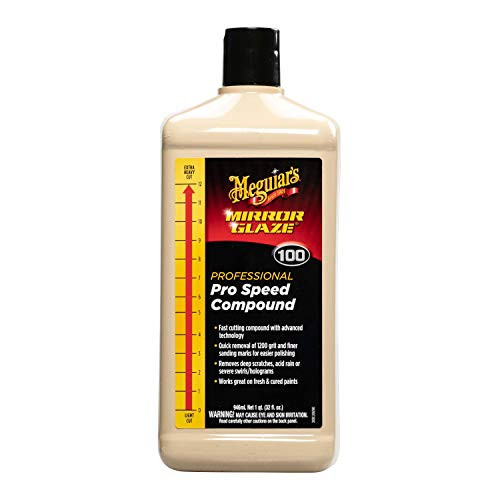 Meguiars M100 Mirror Glaze Pro Speed Compound, 32 oz Meguiars M100 Mirror Glaze Pro Speed Compound, 32 oz