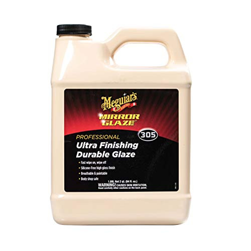 Meguiars M30564 Mirror Glaze Ultra Finishing Durable Glaze, 64 Fluid Ounces Meguiars M30564 Mirror Glaze Ultra Finishing Durable Glaze, 64 Fluid Ounces
