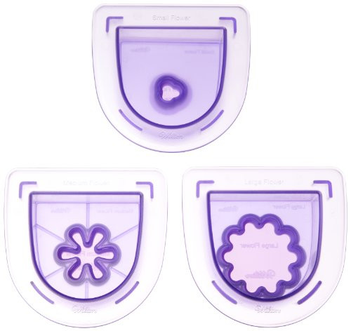 Wilton Cutting Insert Layer Flwr 3pc, Flower Set