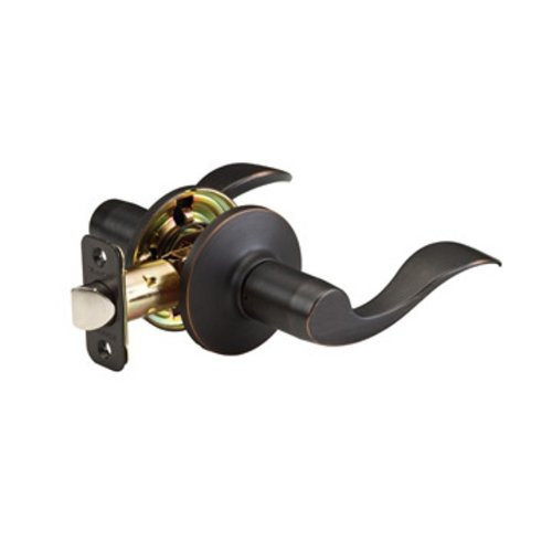Master Lock WL0412P Wave Lever Passage Door Lock, Aged Bronze