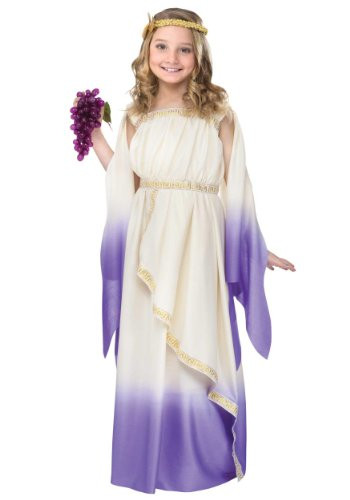 Fun World Goddess Costume, Medium 8 - 10, Beige