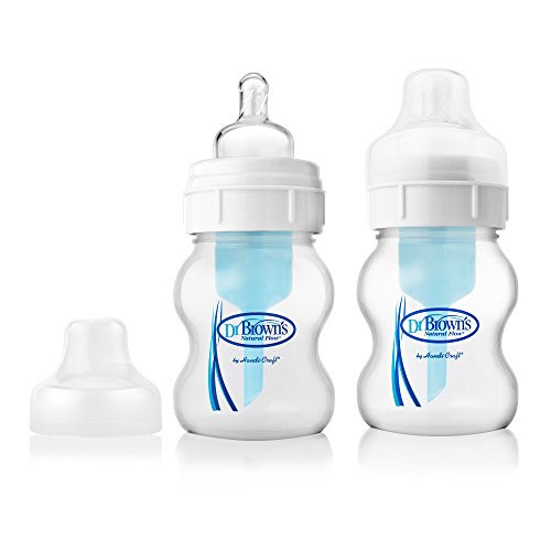 Dr. Brown's Wide-Neck Bottle, 4 Ounce, 2-Pack
