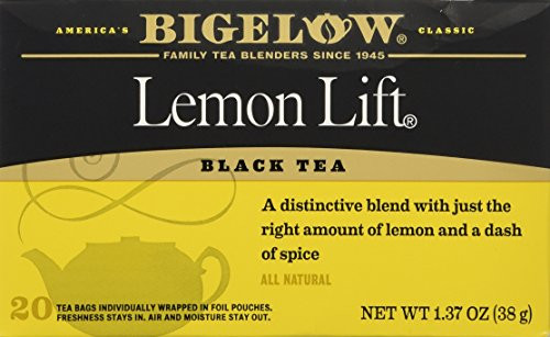 Bigelow Tea Lemon Lift 20 Count (Pack of 4)