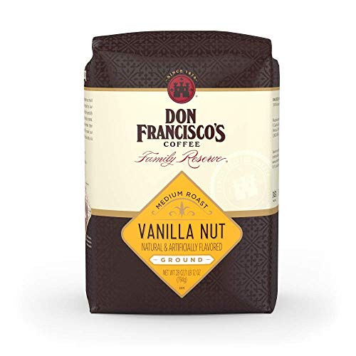 Don Francisco's Vanilla Nut, Flavored Ground, 100% Arabica Coffee (28-Ounce Bag)