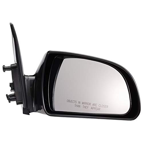 Roane Concepts Replacement Right Passenger Side Door Mirror (HY1321149) for 2006-2010 Hyundai Sonata, Power, Non-Heated, Black