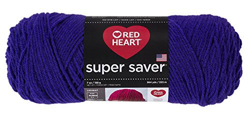 RED HEART Super Saver Yarn, Amethyst