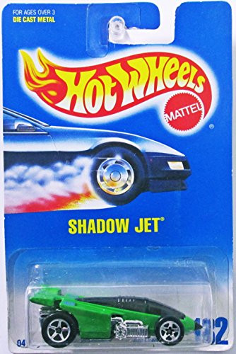 Hot Wheels 1991 #182 Green Shadow Jet