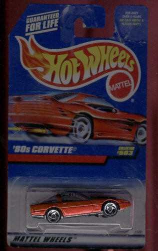 Hot Wheels 1997-503 '80s Corvette 1980s 1:64 Scale