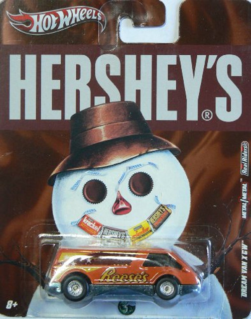 Hot Wheels Dream Van XGW Reese's Hershey's 2011 Nostalgia Series 1:64 Scale Die-Cast Vehicle