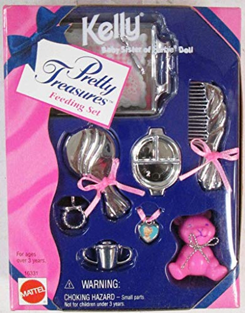 Barbie KELLY Pretty Treasures Feeding Set (1996)
