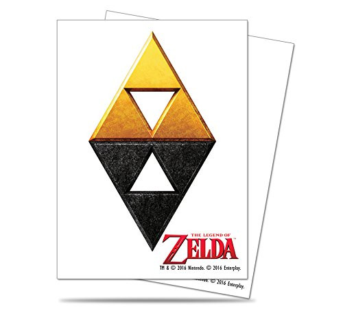 Ultra Pro Ultra ProACCNIN008 Abysse 65-Count PC Zelda Standard Tri-Force Deck Protectors