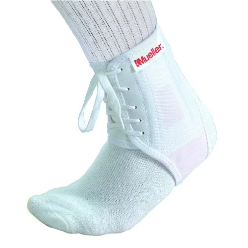 New Mueller Soccer Ankle Brace XL 210XL White