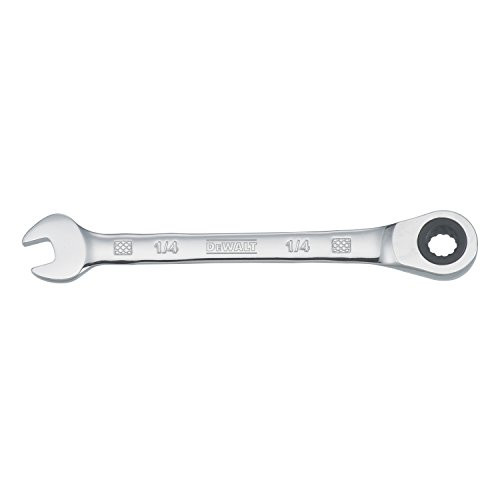 DEWALT Ratcheting Combination Wrench 1/4" SAE