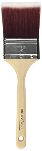 Linzer 0300 Pro Impact 2164 Sash Paint Brush, 3 in Width, Flat Chiseled Polyester Blend, 3"