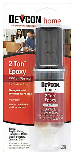 Devcon 31345 High Strength 2-Ton Crystal Clear Epoxy