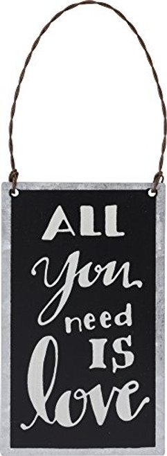Primitives By Kathy all you need is love 2.5" x 4" Ornament Primitives By Kathy all you need is love 2.5" x 4" Ornament