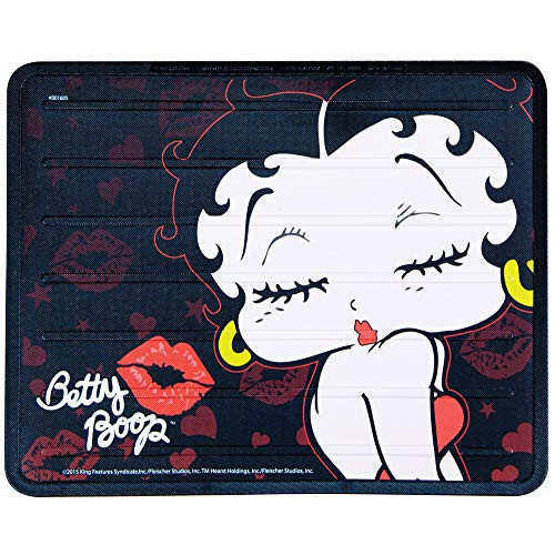 Plasticolor 001605R01 Betty Boop Kisses Plasticlear Car Truck SUV Rear Utility Floor Mat
