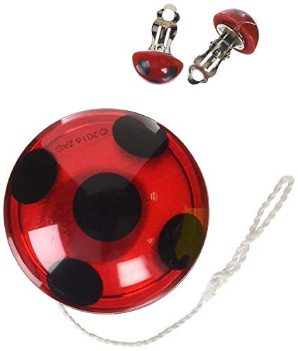 Rubie's Costume Miraculous Ladybug Yo-Yo and Clip-On Earrings
