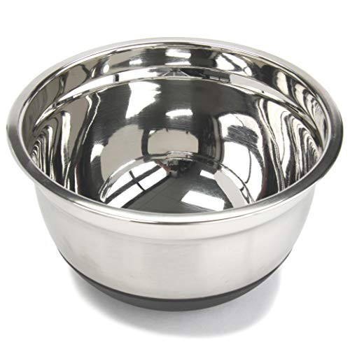 Chef Craft 21602 Bowl Mixing, 3 quart, Stainless Steel