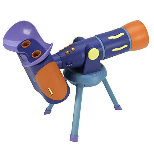 Educational Insights GeoSafari Jr. Talking Telescope With English, Mandarin, Japanese, and Korean Audio, Telescope For Kids With Real NASA Images, Interactive Learning, Ages 4+
