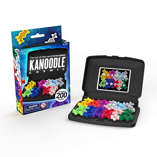 Educational Insights Kanoodle Cosmic, Brain Logic Game, Critical Thinking & Brain Teaser Puzzles, Ages 7+