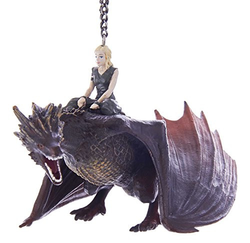 Kurt S. Adler Kurt Adler 5" Game of Thrones Daenerys with Dragon Ornament