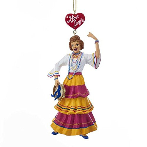 Kurt Adler 5.25" Resin Operetta Lucy Ornament