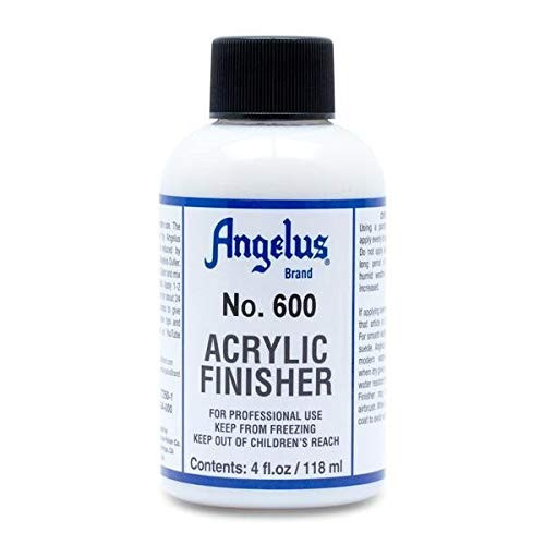 Angelus Brand Acrylic Finisher, Gloss No. 600, 4 Ounce Bottle (600-04-000) Angelus Brand Acrylic Finisher, Gloss No. 600, 4 Ounce Bottle (600-04-000)