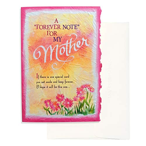 Blue Mountain Arts Greeting Card A Forever Note for My Mother Is the Perfect Birthday, Mothers Day, I Love You, or Thinking of You Card for Mom, by Douglas Pagels Blue Mountain Arts Greeting Card A Forever Note for My Mother Is the Perfect Birthday, Mothers Day, I Love You, or Thinking of You Card for Mom, by Douglas Pagels