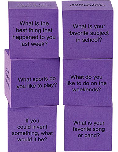 Teacher Created Resources Foam Conversation Cubes (20642)