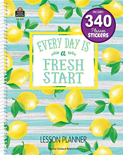 Teacher Created Resources ?Lemon Zest Lesson Planner (TCR8271)