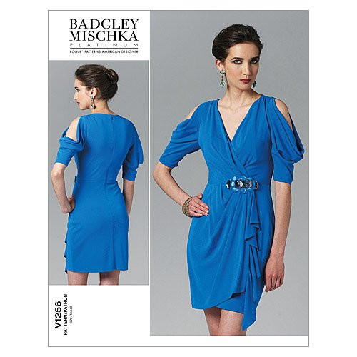 Vogue Patterns V1256 Misses' Dress, Size EE (14-16-18-20)