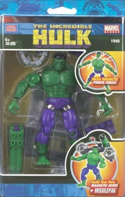 CGI The Incredible Hulk Magnetic Hero and Missile Pack Action Figure CGI The Incredible Hulk Magnetic Hero and Missile Pack Action Figure