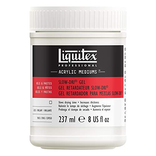 Liquitex 7208 Professional Slow-Dri Blending Gel Medium, 8-oz