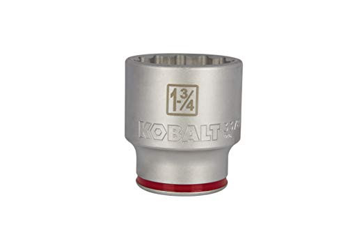 Kobalt 337861 3/4-Inch Drive x 1-3/4-Inch Shallow 12-Point Socket