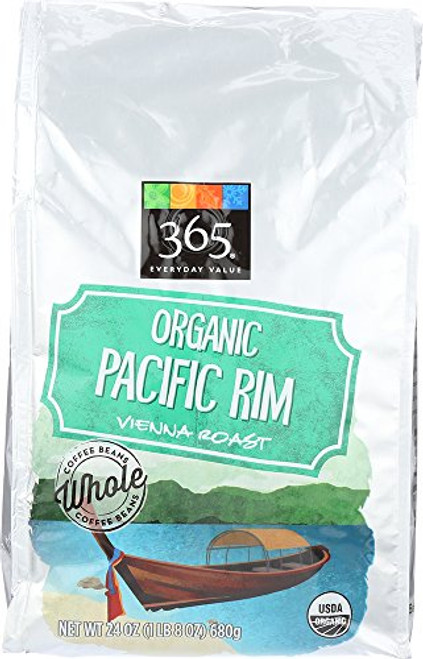 365 Everyday Value, Organic Pacific Rim Coffee, 24 oz