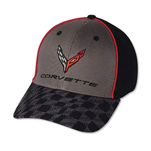 C8 Corvette Next Generation Carbon Flash Checkered Bill Hat