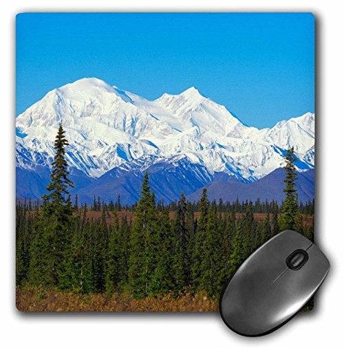 3D Rose"Mt. Mckinley is an Awesome Sight On an Unusually Clear Day Alaska" Matte Finish Mouse Pad - 8 x 8" - mp_229508_1 3D Rose"Mt. Mckinley is an Awesome Sight On an Unusually Clear Day Alaska" Matte Finish Mouse Pad - 8 x 8" - mp_229508_1