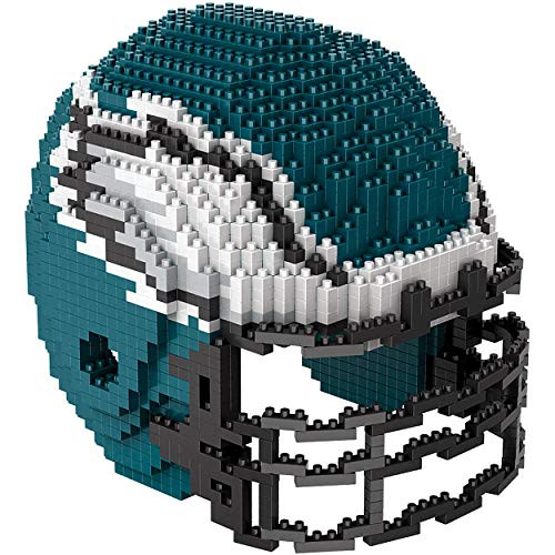 Philadelphia Eagles NFL 3D BRXLZ Construction Toy Blocks Set - Helmet Philadelphia Eagles NFL 3D BRXLZ Construction Toy Blocks Set - Helmet
