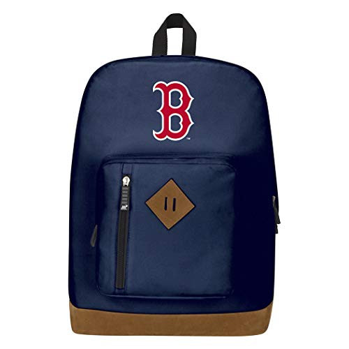 MLB Boston Red Sox "Playbook" Backpack, 18" x 5" x 13" MLB Boston Red Sox "Playbook" Backpack, 18" x 5" x 13"