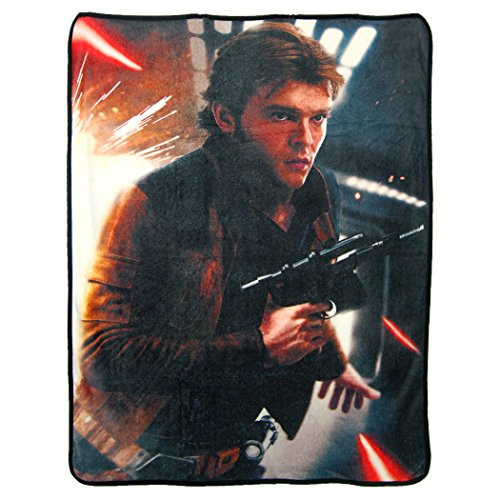 Disney Star Wars Solo: A Story, "Dodge" Micro Raschel Throw Blanket, 46" X 60", Multi Color Disney Star Wars Solo: A Story, "Dodge" Micro Raschel Throw Blanket, 46" X 60", Multi Color