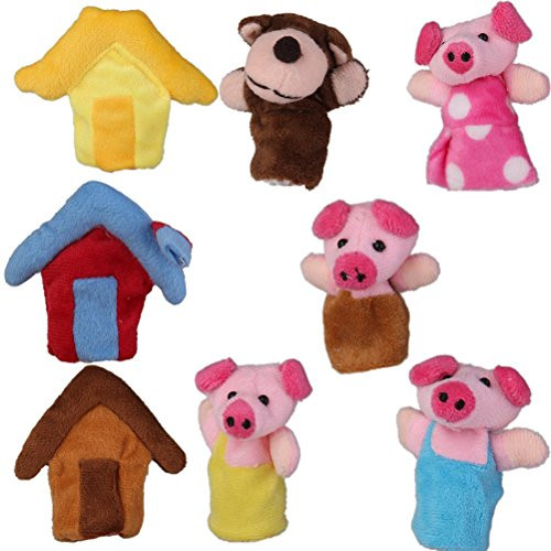 three little pigs plush