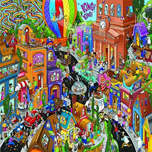 Ingooood- Jigsaw Puzzles 500 Pieces Adult- Detective Series (Playground)